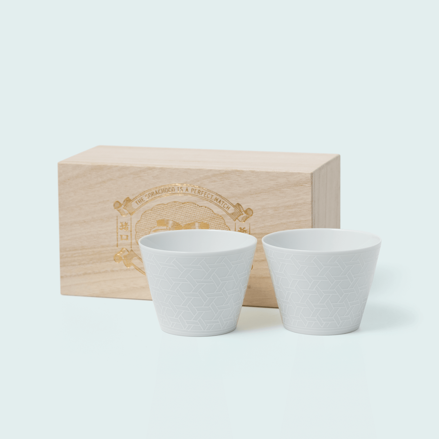 Soba Choco set - White Cracked Ice